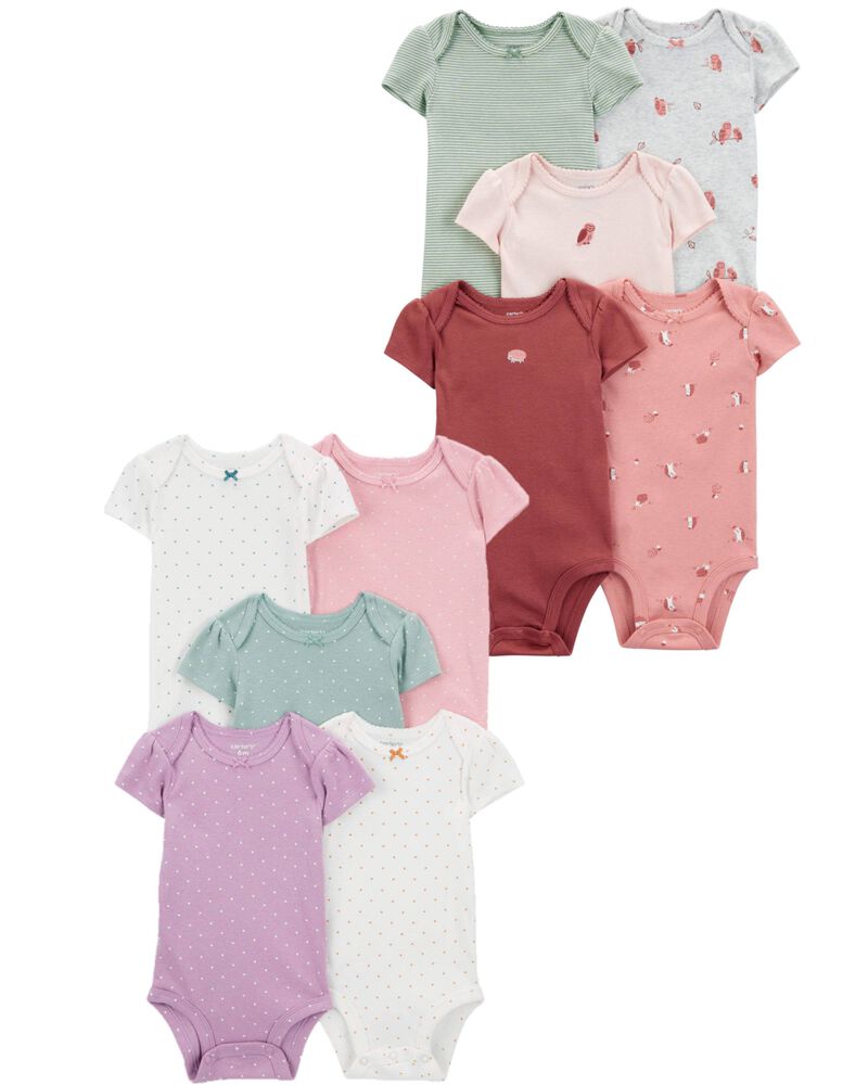Baby 10-Pack Short-Sleeve Bodysuits, image 1 of 13 slides
