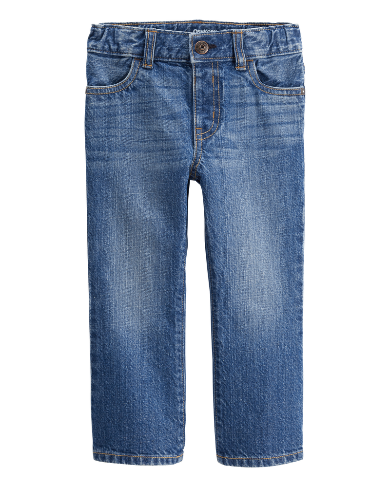 Toddler Medium Wash Boot-Cut Jeans, image 1 of 3 slides