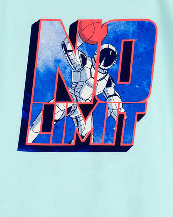 Kid Astronaut Basketball Graphic Tee, 