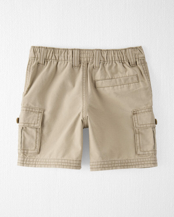 Toddler Organic Cotton Cargo Shorts