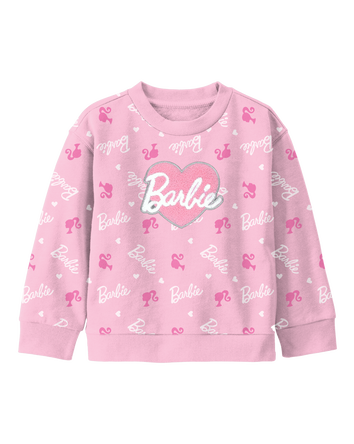 Kid Barbie Pullover - Pink, 