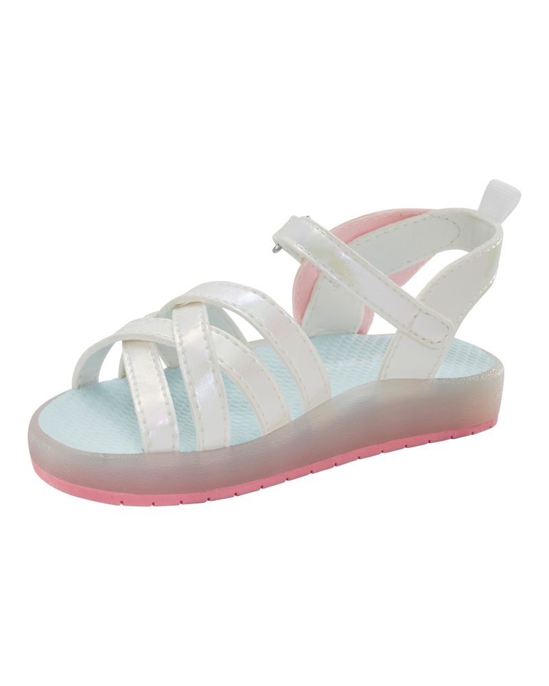 Toddler Butterfly Light-Up Sandal, image 8 of 8 slides