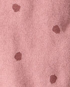 Baby Girl 3-Piece Acorn Print Short-Sleeve Dress Set - Pink, image 3 of 5 slides