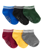 Baby 6-Pack Ankle Socks, image 1 of 2 slides