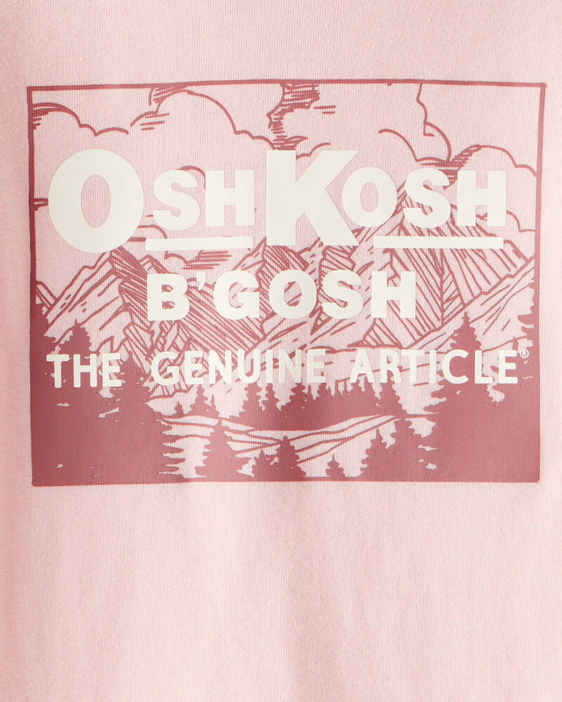 Toddler Girl Logo Long-Sleeve Graphic Tee - Pink, image 2 of 3 slides