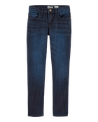 Kid Dark Wash Skinny-Leg Jeans, image 1 of 3 slides