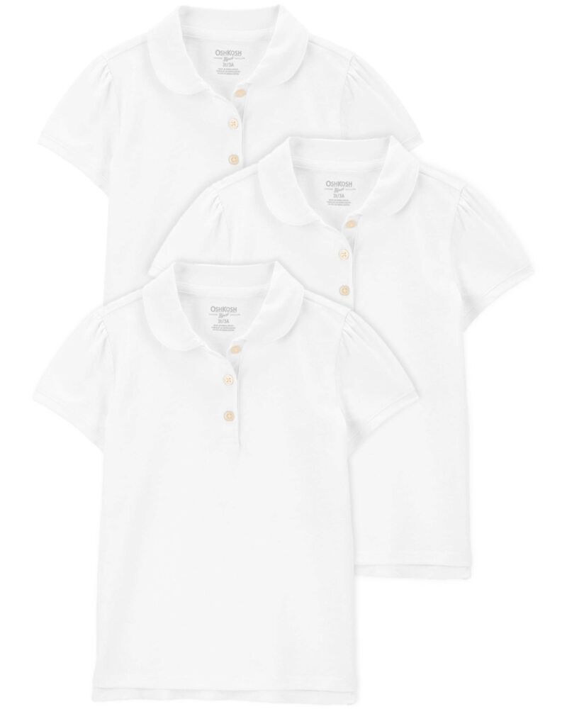 Toddler 3-Pack Jersey Uniform Polos
, image 1 of 3 slides