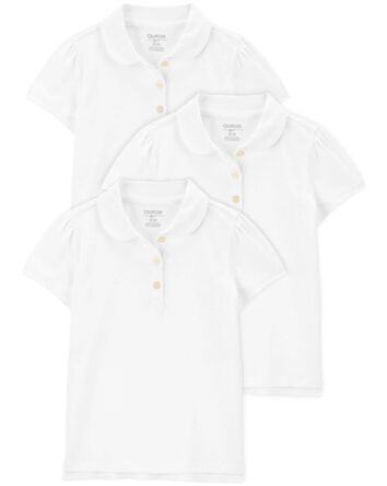 Toddler 3-Pack Jersey Uniform Polos
, 