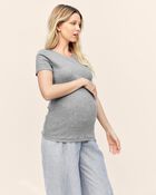 Adult Women's Maternity Essential Tee, image 6 of 11 slides