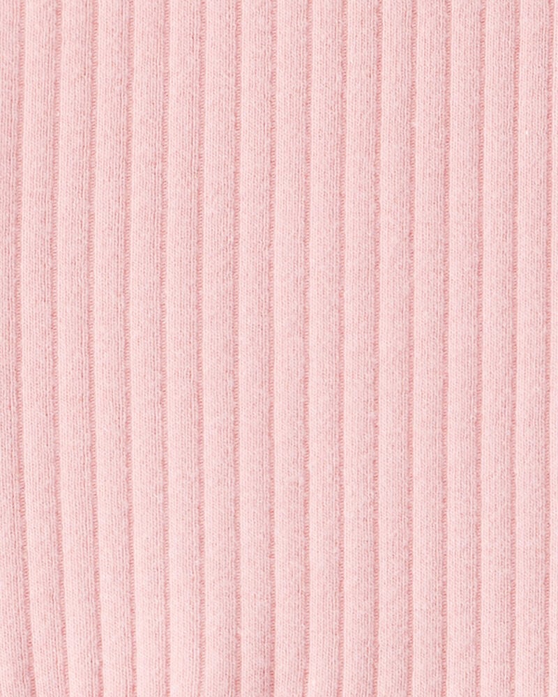 Baby Girl Long-Sleeve Peplum Top - Pink, image 2 of 3 slides