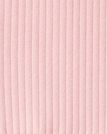 Baby Girl Long-Sleeve Peplum Top - Pink, 
