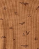 Toddler Boy 2-Pack Long-Sleeve T-Shirts - Blue/Brown, image 3 of 4 slides