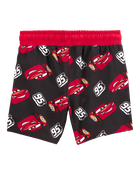 Toddler Disney© Cars Swim Trunks - Red, image 2 of 3 slides