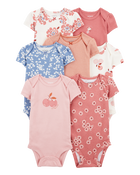 Baby 7-Pack Short-Sleeve Bodysuits, image 1 of 10 slides