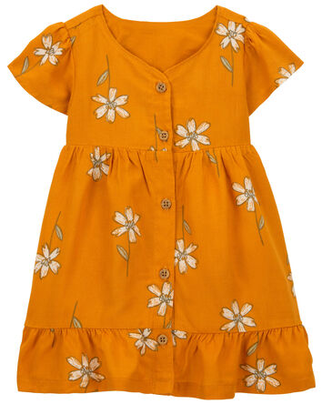 Baby Floral Dress Made With LENZING™ ECOVERO™ , 