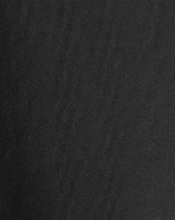 Baby Solid Short-Sleeve Pocket Tee - Black, 