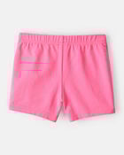 Toddler Girl 2-Pack Tumbling Shorts - Pink/Black, image 2 of 6 slides