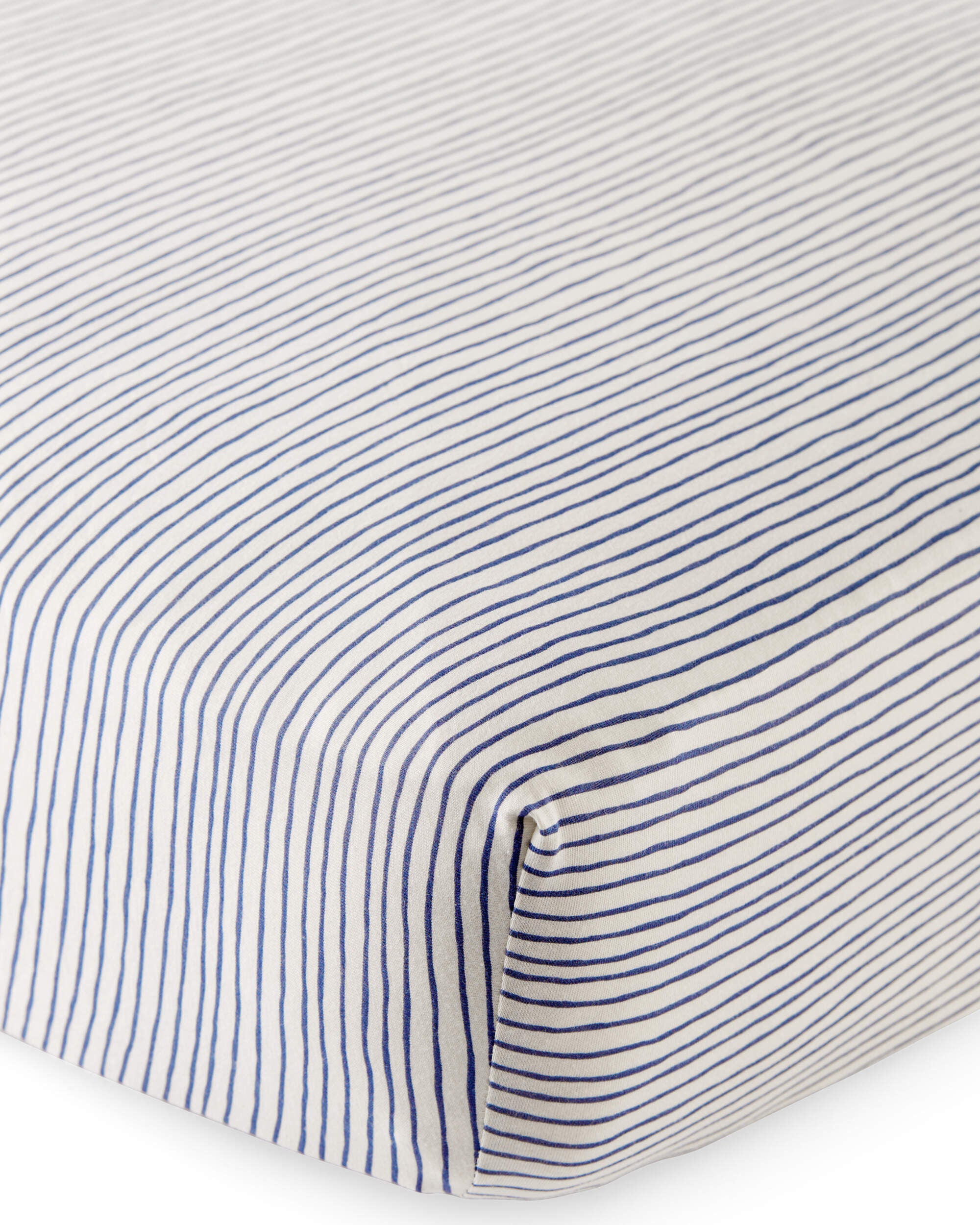 Black and white striped crib sheet store