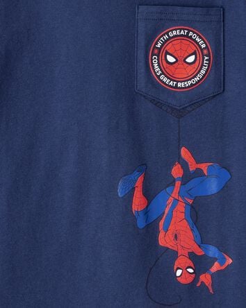 Kid Marvel™ Spider-Man Short-Sleeve Graphic Tee - Blue, 