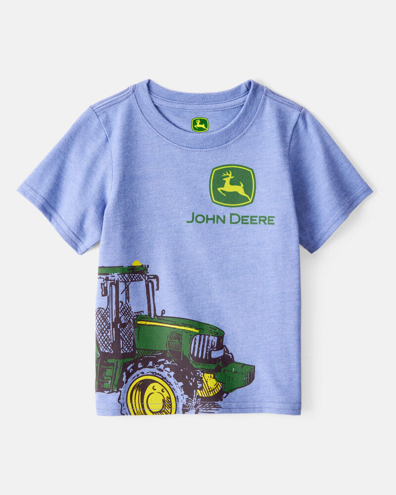 Toddler John Deere Short-Sleeve Graphic Tee - Blue, image 1 of 2 slides