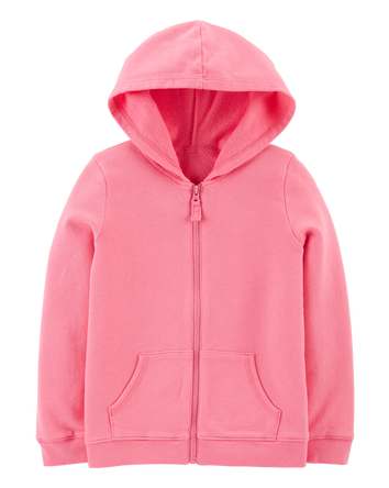 Pink zip up sweatshirt outlet