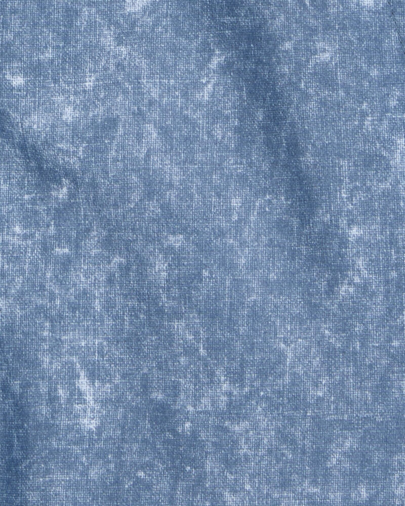 Boys Fleece-Lined Midweight Jacket - Blue, image 3 of 3 slides