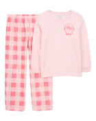 Kid 4-Piece Fleece Pajamas, image 4 of 5 slides