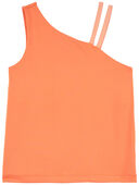Orange - Kid Active Tank In BeCool™ Fabric