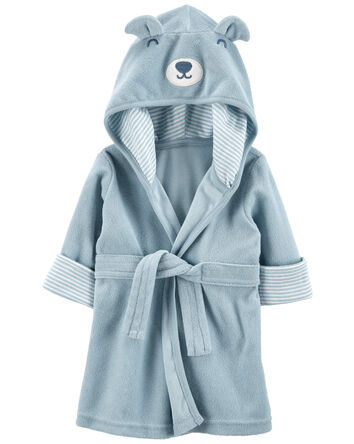 Bear Hooded Terry Robe, 