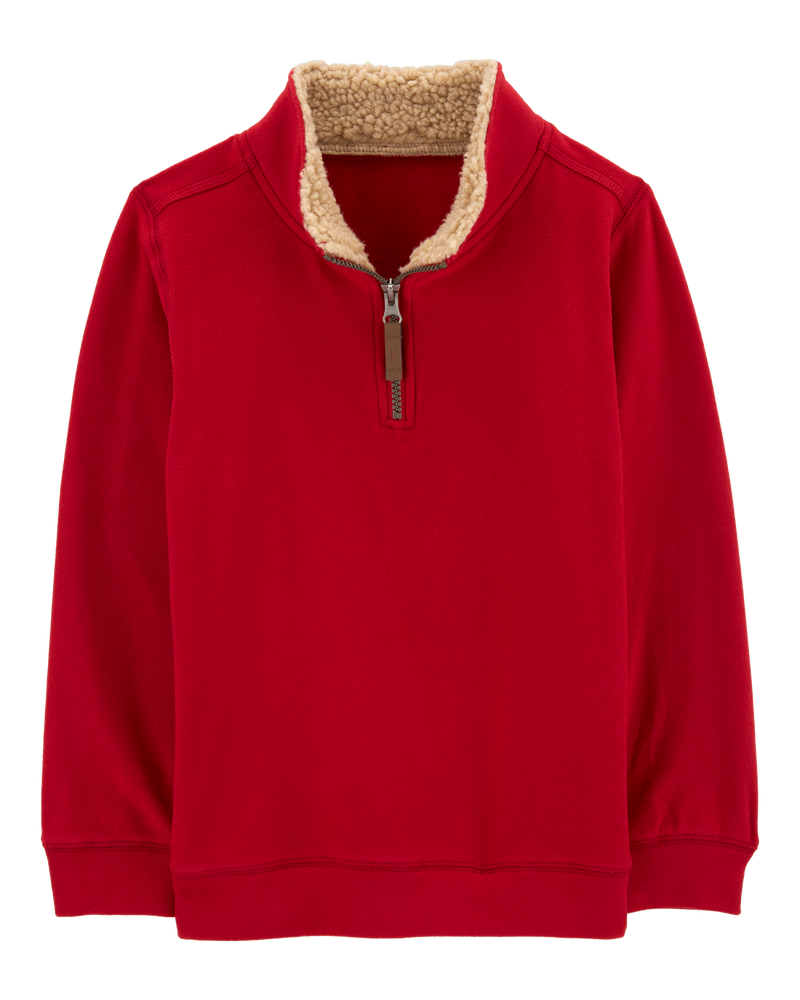 Kid Half-Zip Pullover Sweater, image 1 of 3 slides