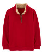 Kid Half-Zip Pullover Sweater, image 1 of 3 slides