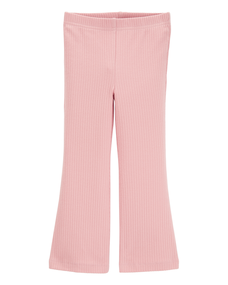 Toddler Flare Ribbed Pants, image 1 of 4 slides
