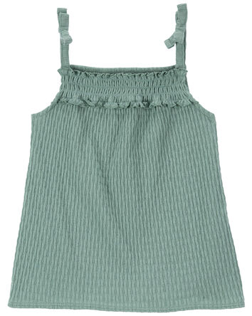 Baby Textured Smocked Tank, 