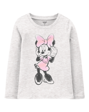 Kid Minnie Mouse Tee - Grey, 