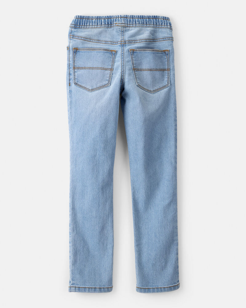 Boys Tapered Denim Jeans - Blue, image 2 of 4 slides