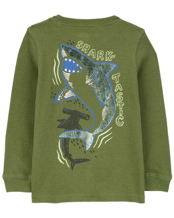 Baby Shark Thermal Graphic Tee, 