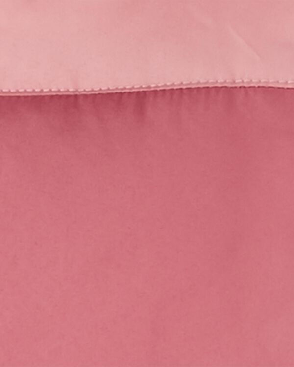 Olive/Pink Toddler 2Piece Colorblock Snowsuit