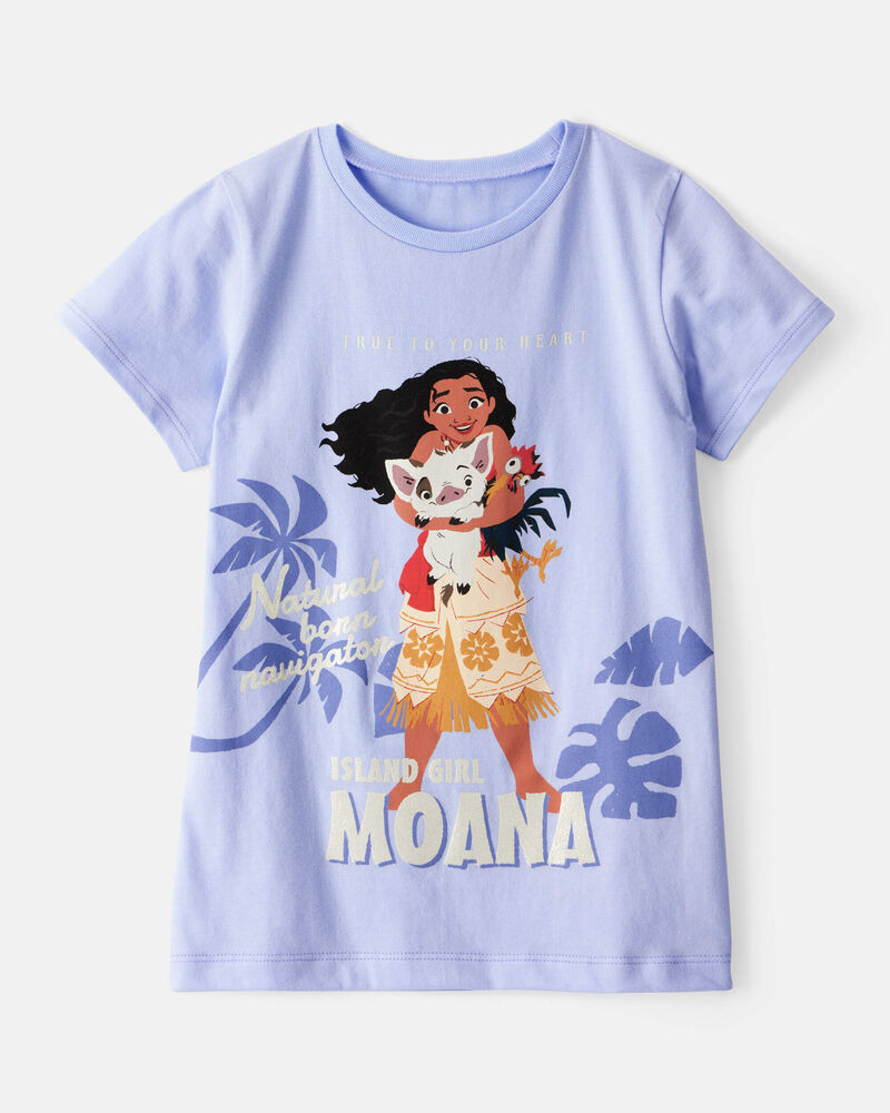 Kid Disney© Moana Short-Sleeve Graphic Tee - Blue, image 1 of 3 slides