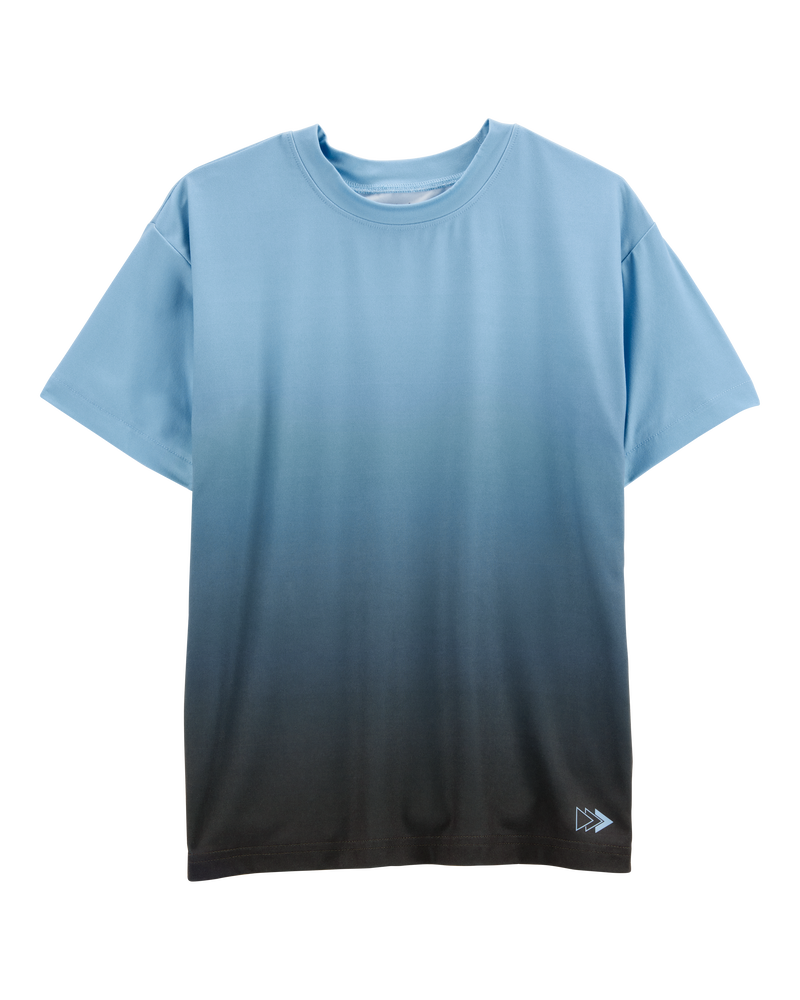 Kid Ombre Short-Sleeve Tee - Blue, image 1 of 3 slides