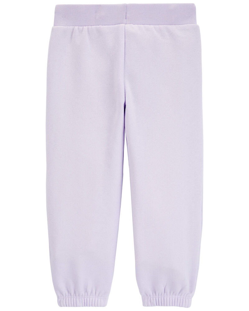 Toddler Pull-On Fleece Joggers, image 2 of 4 slides