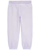 Toddler Pull-On Fleece Joggers, image 2 of 4 slides