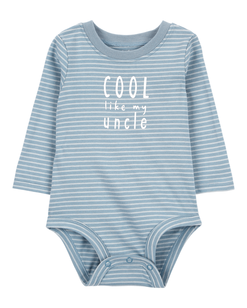 Baby Cool Like My Uncle Collectible Bodysuit, image 1 of 3 slides