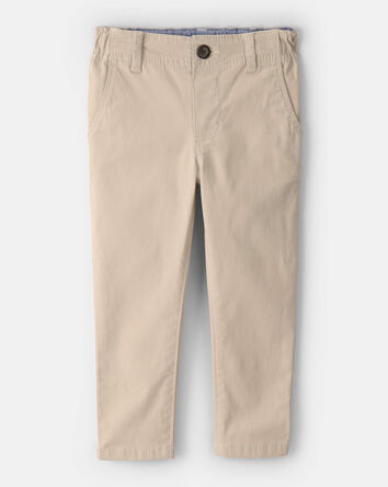 Toddler Boy Slim Tapered Chino Pants - Khaki, 