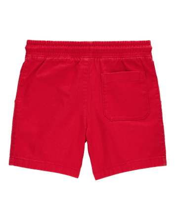 Kid Pull-On Cotton Shorts, 