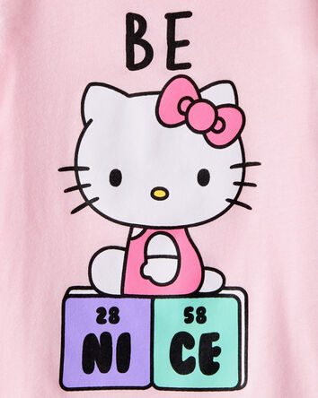 Toddler Girl Hello Kitty® "Be Nice" Short-Sleeve Graphic Tee - Pink, 