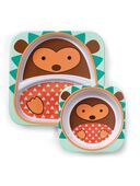 Zoo Melamine plate & bowl set, , hi-res