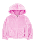 Kid 2-Piece Velour Zip-Up Jacket & Joggers Set, image 2 of 8 slides