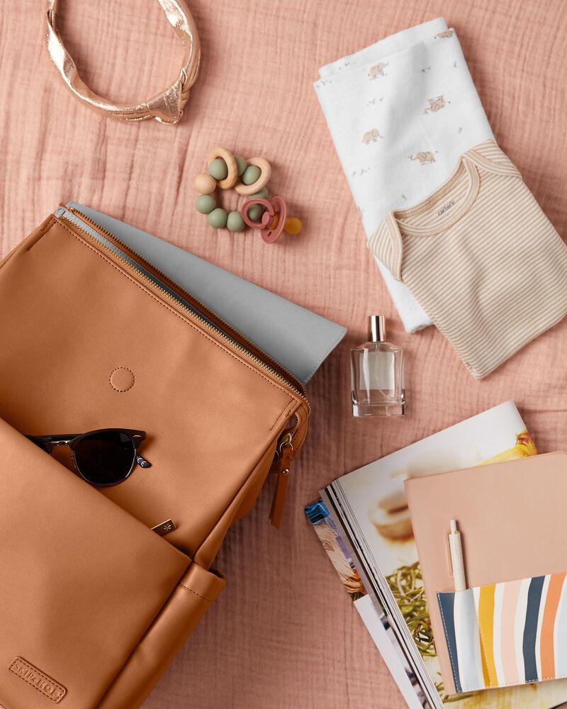 Greenwich Vari Diaper Backpack - Toffee, image 4 of 14 slides