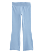 Kid Flared-Leg Fleece Pant - Blue, image 3 of 4 slides