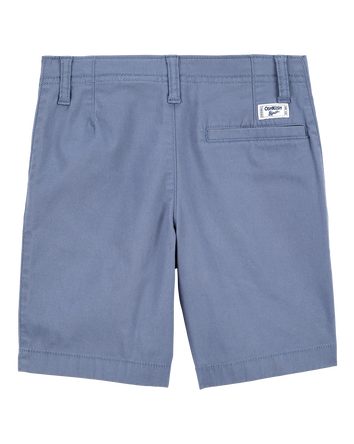 Boys Flat-Front Shorts - Blue, 